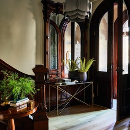 Hudson Street Brownstone I Entry | Pendant | Console Table