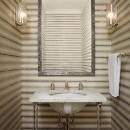 Powder Room in a Lincoln Park Town House, Chicago