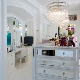 A Long Island Dressing Room gets a Glamour makeover 
