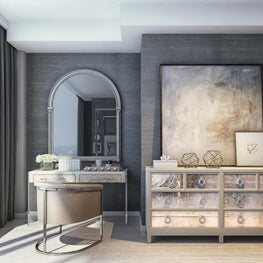 Master Bedroom Vanity | Upper West Side Penthouse | NYC