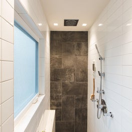 Modern Double Shower