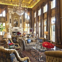 Our clients wanted an elegant setting in which to entertain.  A design reminiscent of a grand Italian palazzo was developed.  