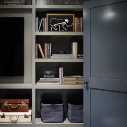 East Hampton Media Room Detail