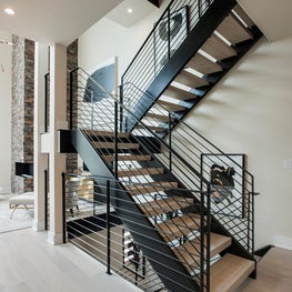 Philadelphia Magazine Design Home 2016 - Living Room Staircase