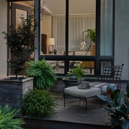 A Clean and Modern Patio Design in Bucktown, Chicago
