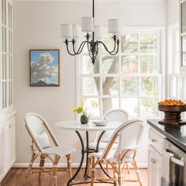 Light-filled Breakfast Room in Los Angeles Family Home