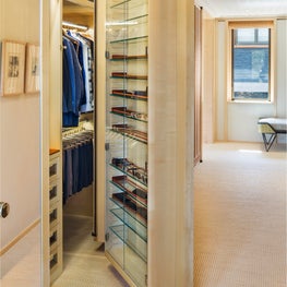 Our solution was a functional, multi faceted, luxurious closet.