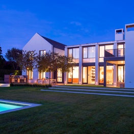 Down's Path Rear at Dusk