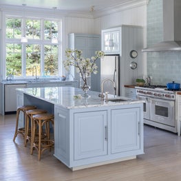 Kitchen at Luxe Barn, Falmouth