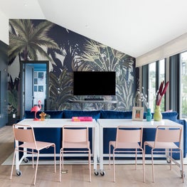 Portfolio: Colorful Kids Living Room/Play Room