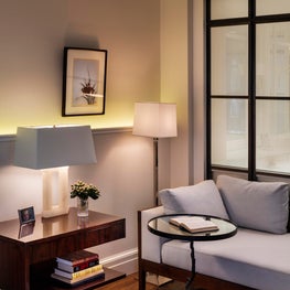 Portfolio: Riverside Drive Apartment, Master Bedroom Suite, A Spot for Reading