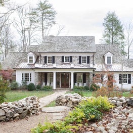 Front Facade -Architecture by Spitzmiller & Norris- Interiors by Suzanne Kasler