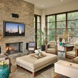 Rustic Brentwood Hillside Modern