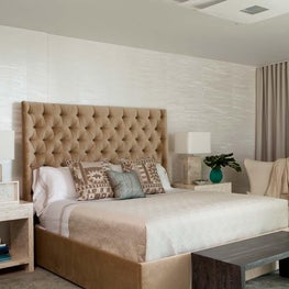 Miami Beach Oceanfront Master Bedroom