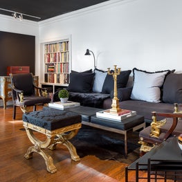 Lake Shore Drive Residence No. 2 Living Area Revisited with a Regence Bench. 