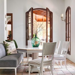 Breakfast Room with Banquette Seating