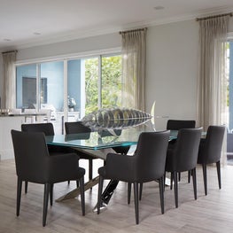 Palm Beach Intracoastal Retreat Dining Area