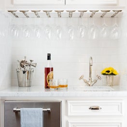 Crisp White Bar Nook