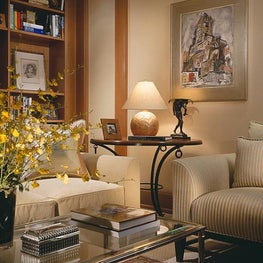 This elegant NYC duplex is a French Moderne motif for a timeless room.