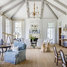 Amelia Island Living Room - - -  Architecture - Spitzmiller & Norris  Interiors Huff-Dewberry