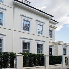 Kensington Townhouse Exterior Entrance