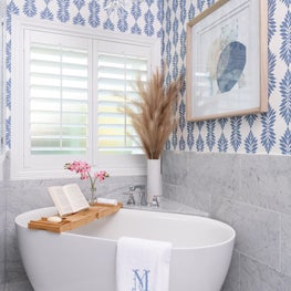 Charming and Cheerful Transitional Abode