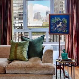 American Style Living Room: Details