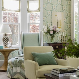 Living room designed by Robin Gannon Interiors