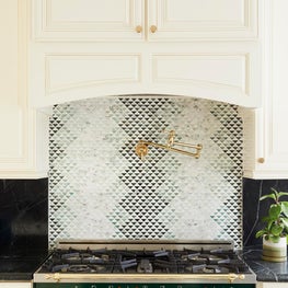 Statement Tile Backspalsh