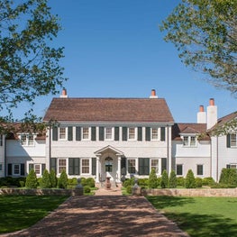  View from Drive, Longwood Farm, Texas