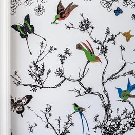 Modern Weston Farmhouse-Powder Room