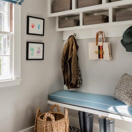 Mudroom with Tiled Floors