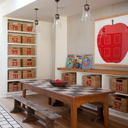 Rustic and Playful Playroom - Bel Air Country Club 