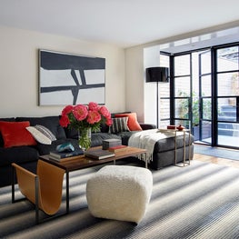 Brooklyn Heights Tailored Modern, Family Room
