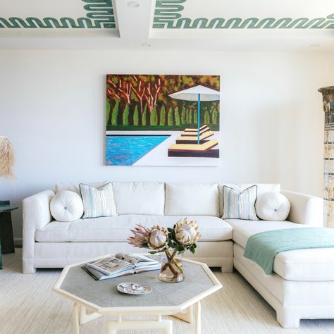 Palm Beach Modern Living Room