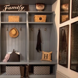 Contemporary Mudroom
