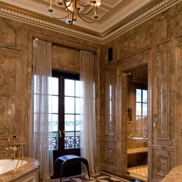 Interior Architecture of Miami Indian Creek Home - His Bath