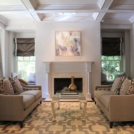 Living Room in Neutral Tones.