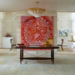 Entry in Paradise Valley, Arizona. Featured in Architectural Digest.