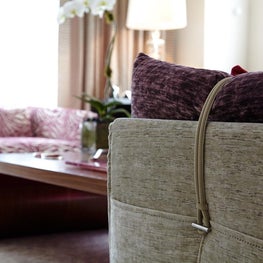 Modern Soho Penthouse, Sofa Arm Detail