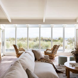 Seadrift Beach Home - Living Room