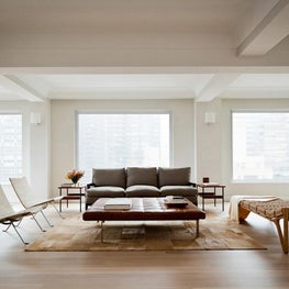 Open Living Room in NYC Residence