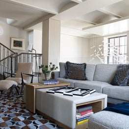 Family Room - Downtown Triplex Apartment