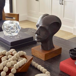 Pacific Palisades Living Room Decor Detail