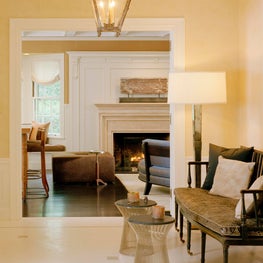 Entry Hall, period home renovation, Brookline, Massachusetts 