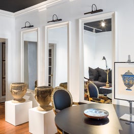 Lake Shore Drive Residence No. 2 Living/Dining Area Revisited with a RH Easel.