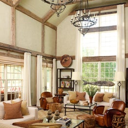 Bridgehampton Estate Living Room