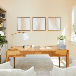 Modern Organic Downtown Manhattan Home Office