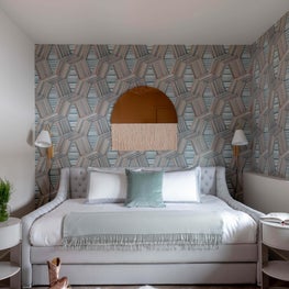 This bold and dramatic space is filled with quirky moments.