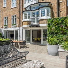 Kensington Townhouse Rear Facade and Garden